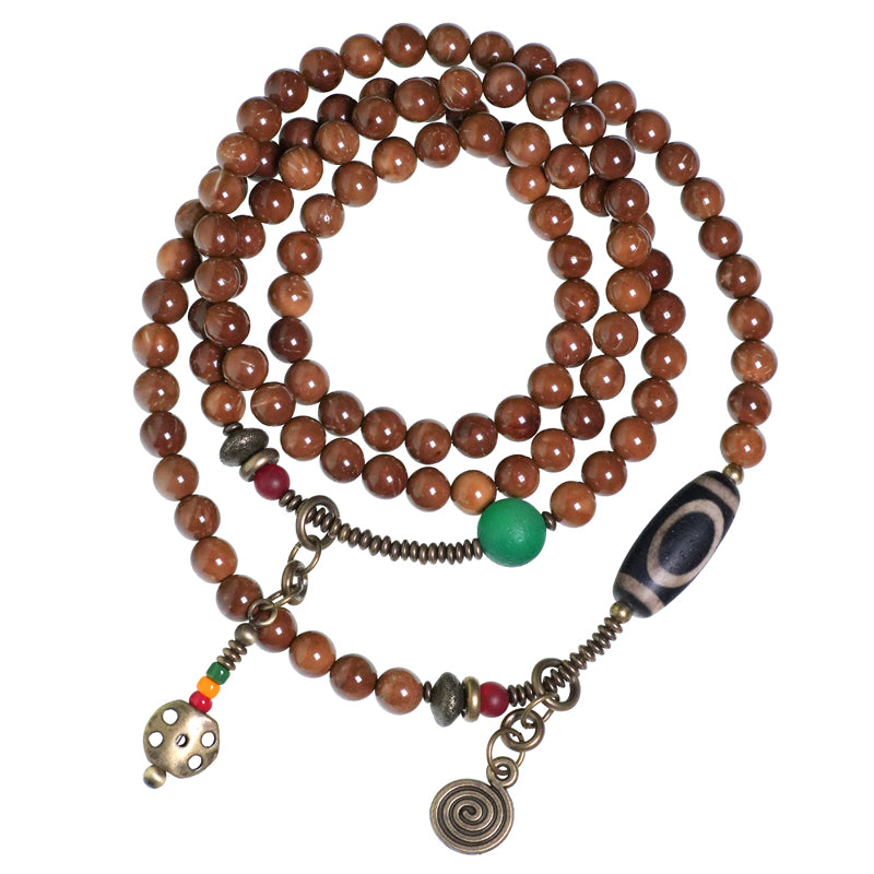 【Time Emblem】Ancient Technique Kukku Wood Bracelet