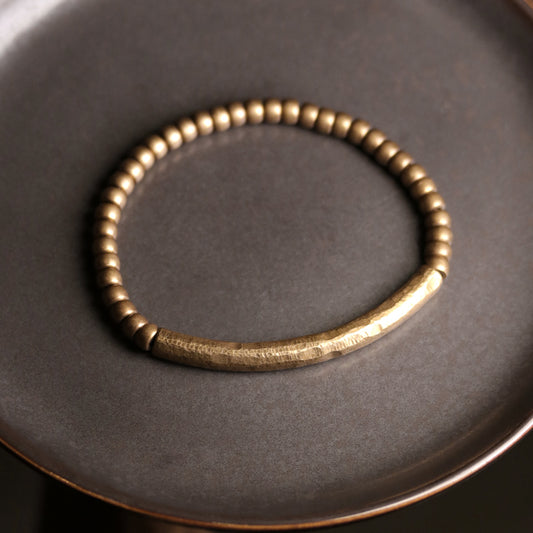 【Half-Rusted Sand】Copper Bead Conversion Bracelet