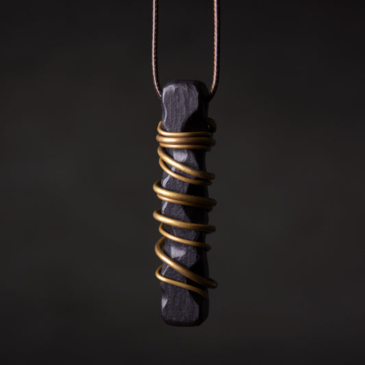 【Wild Armor】Black Ebony Necklace