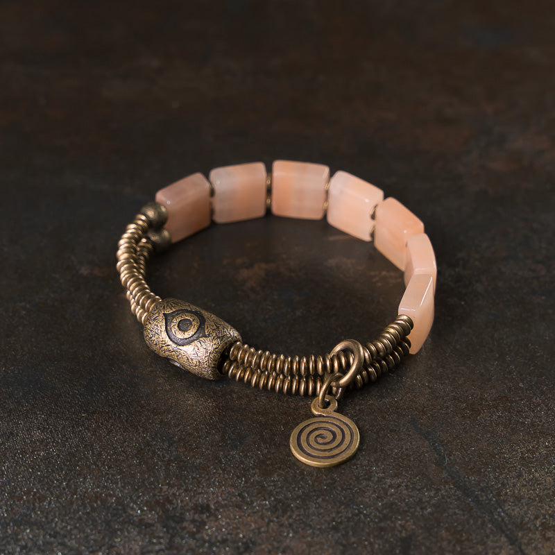 【Holy Lake Float】Dongling Stone/Bronze Bracelet