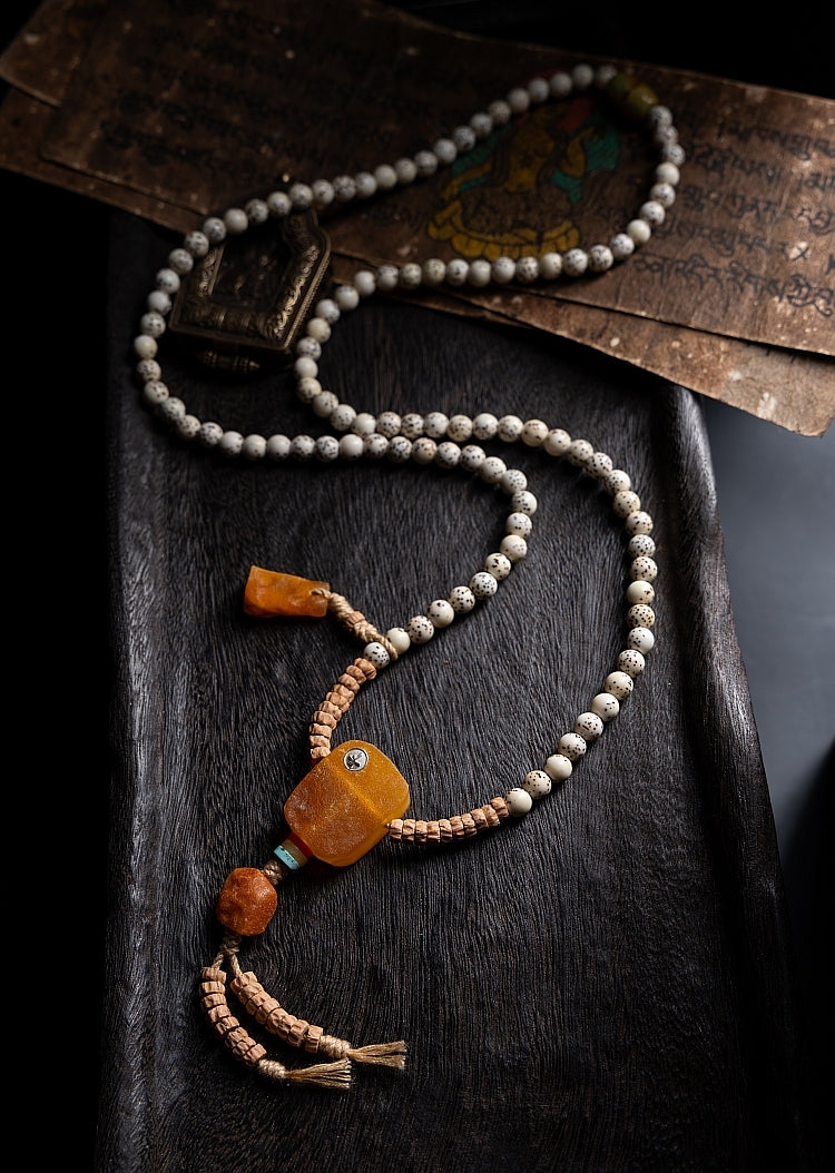 【Star and Moon Bodhi】108 Bead Bracelet