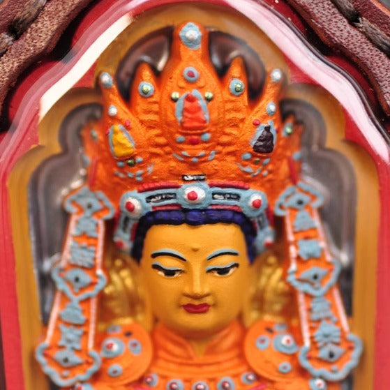【Soul hand painting】Tibetan juewao Buddha Pendant