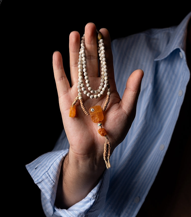 【Star and Moon Bodhi】108 Bead Bracelet