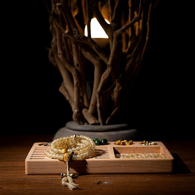 【Zangjiao Star Decree】108 Bead Sheep Horn prayer Bead Bracelet