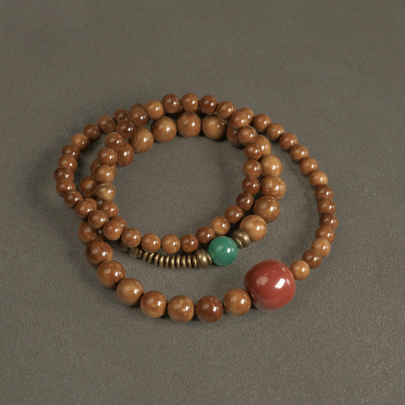 【Terma Siphon】Ancient Method Cook Wood Bracelet