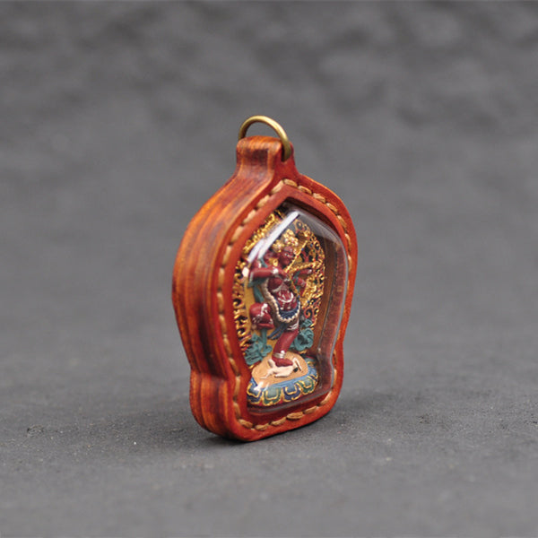 【Soul hand painting】Tibetan made Ming Buddha mother Pendant
