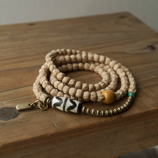 【Tiger Eye Star Chain】Pawpaw Seed Bracelet