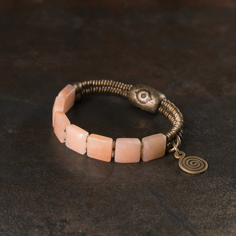 【Holy Lake Float】Dongling Stone/Bronze Bracelet