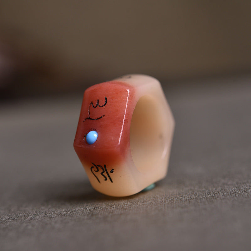 【Full Blood Carving】Natural Zircon Ring