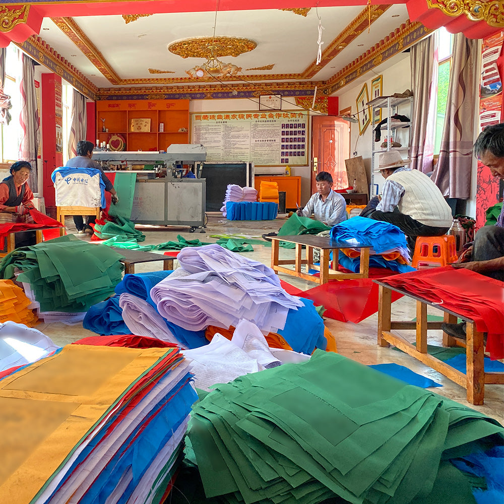 Snowy Sanctuary · Cloud based Prayer Banner Mission Commissioned