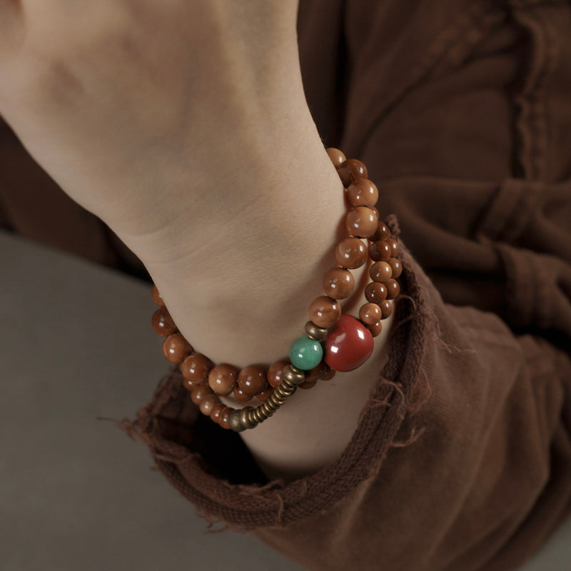 【Terma Siphon】Ancient Method Cook Wood Bracelet