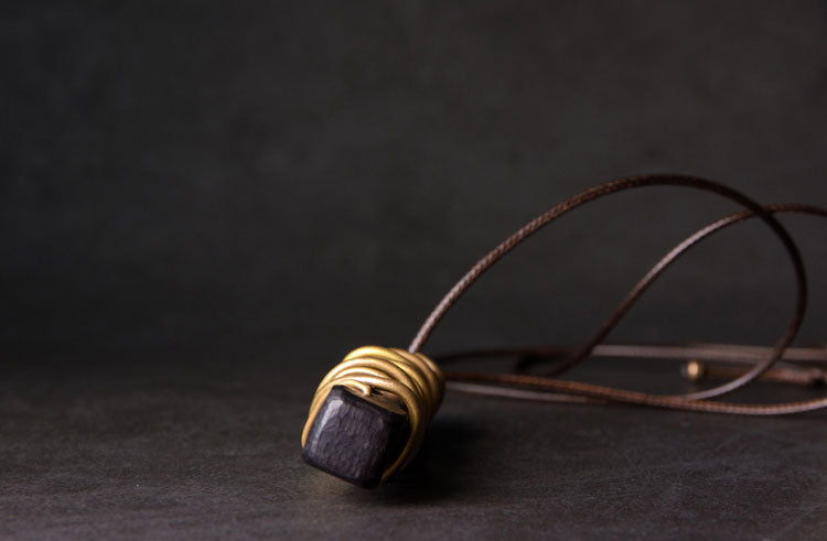 【Wild Armor】Black Ebony Necklace