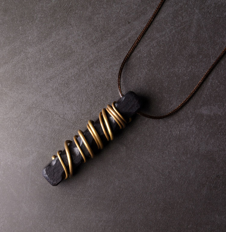 【Wild Armor】Black Ebony Necklace
