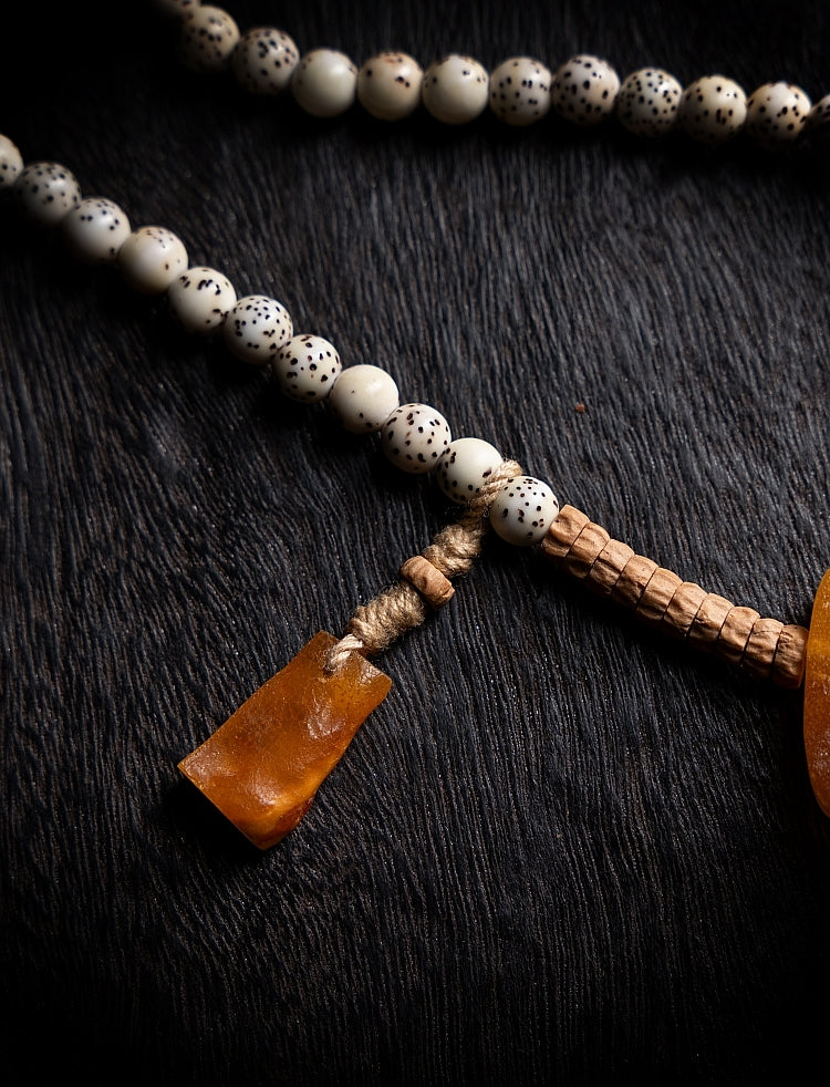 【Star and Moon Bodhi】108 Bead Bracelet
