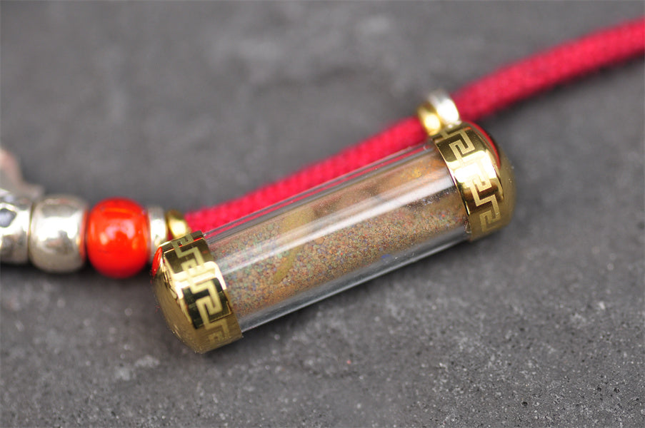 【Soul hand painting】Tibetan hand painted Buddha Pendant